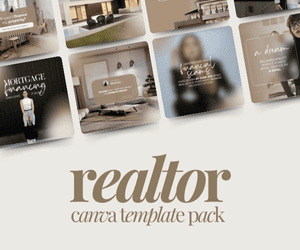 Realtor Canva Template Pack