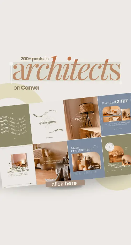 Architect Canva Template Pack