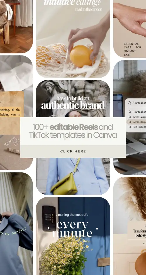 Editable Reels Pack on Canva